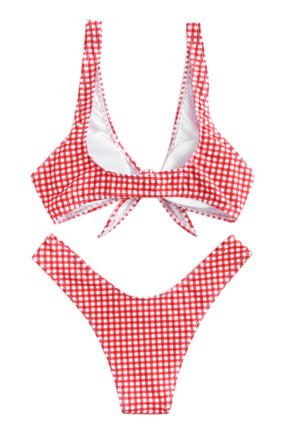 Iyasson Dazzling Plaid Bikini Set