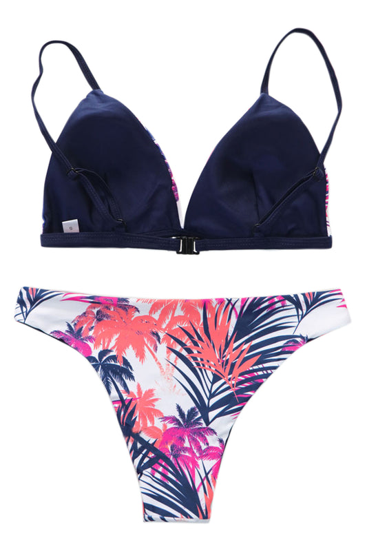 Iyasson leaves Printing Bikini Set