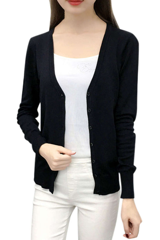 Iyasson Women Cardigan In Fine Knit