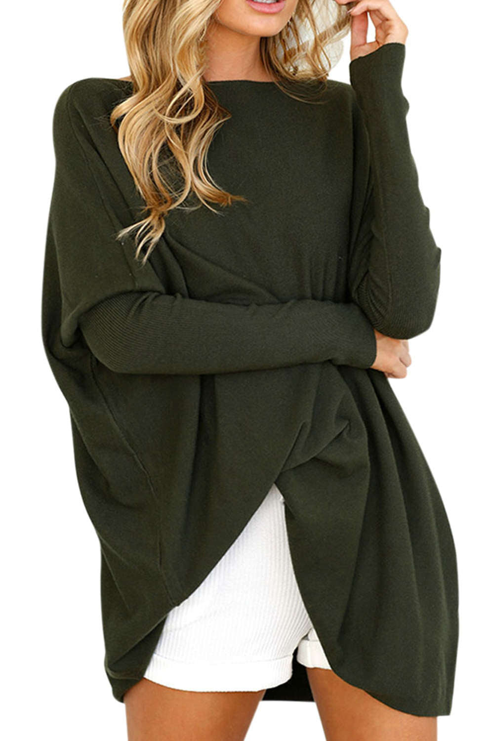 Iyasson Off Shoulder Long Sleeve T Shirt