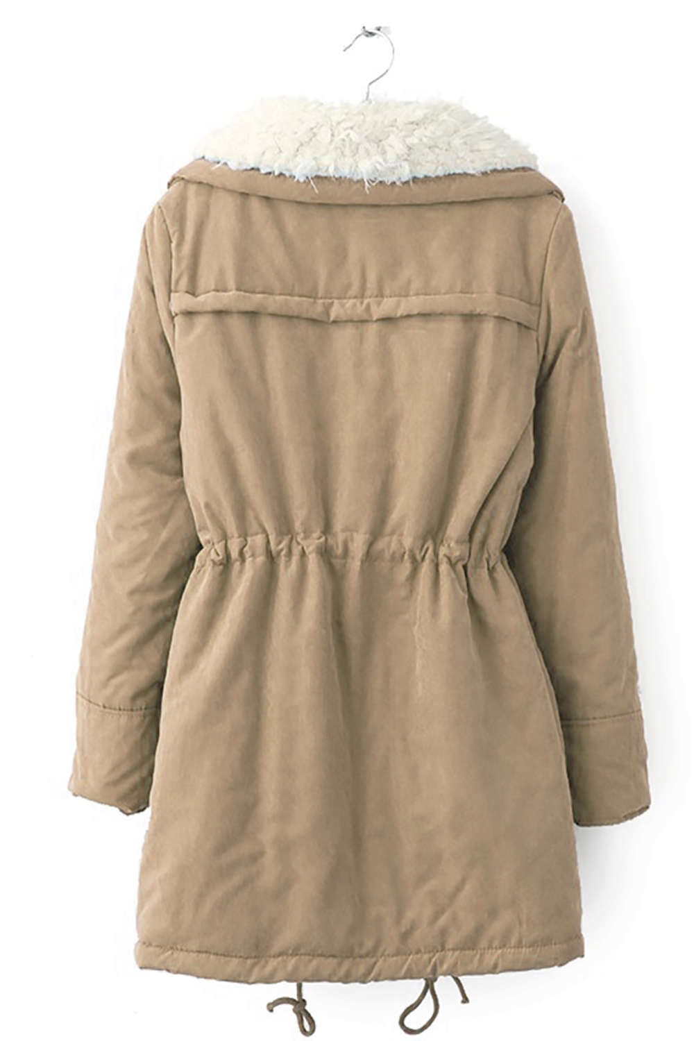 Iyasson Winter Thick Warm Lamb Wool Jacket Coat