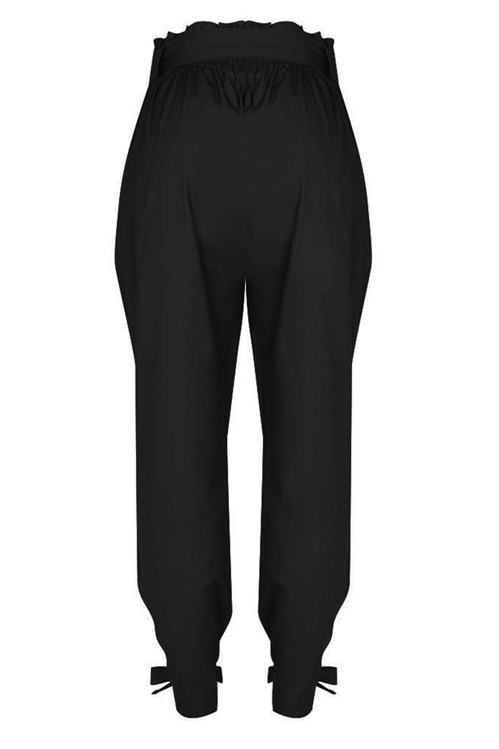 Iyasson Women's Slim Straight Leg Stretch Casual Pants with Pockets