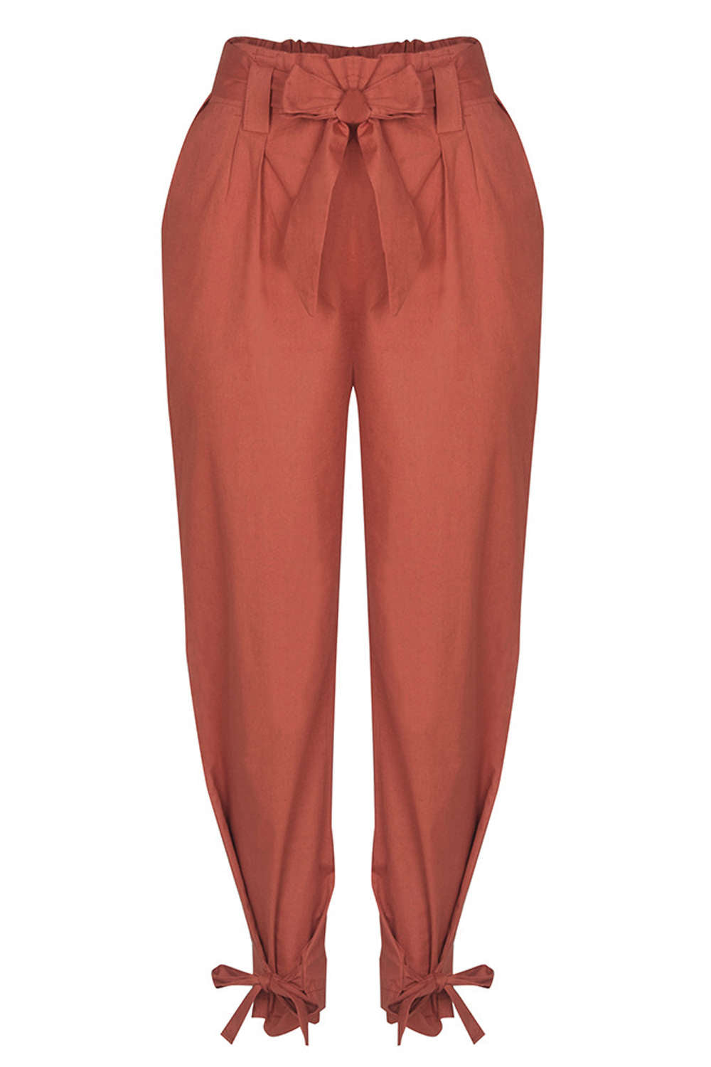 Iyasson Women's Slim Straight Leg Stretch Casual Pants with Pockets