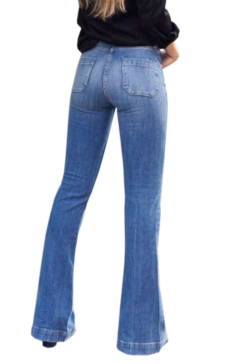Iyasson Women's Flare Jeans