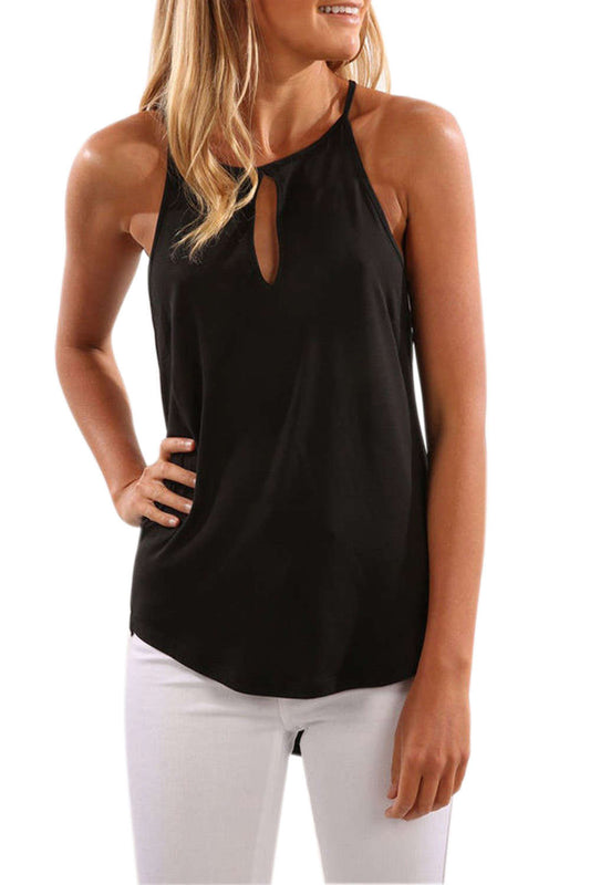 Iyasson Women Summer Hollow Cotton Sleeveless Camisole