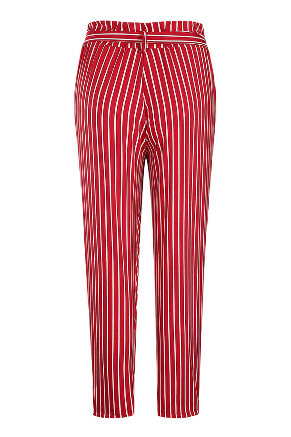 Iyasson Women's Striped High Waisted Pants