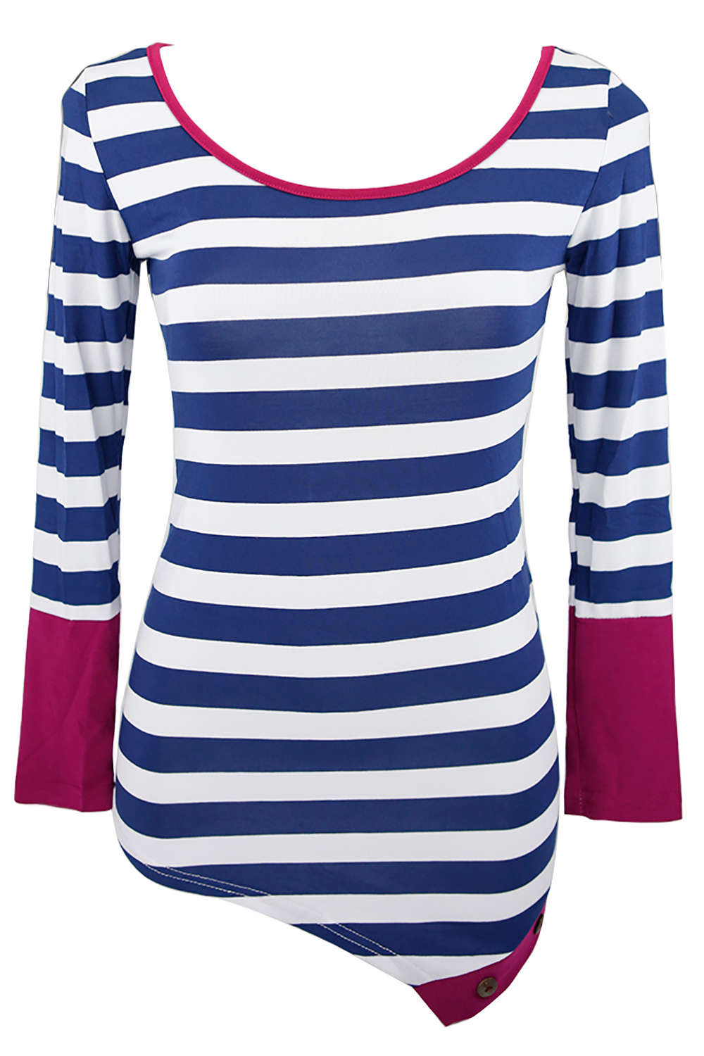 Iyasson Fashion Women Casual Long Sleeve Crewneck Loose T-shirts