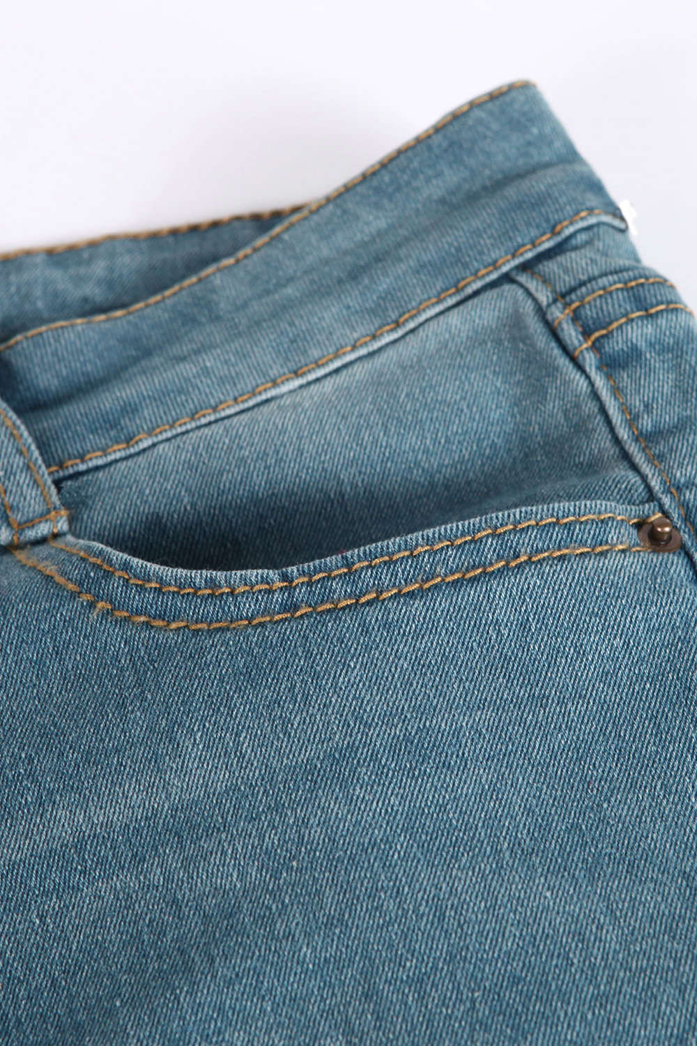 Iyasson New Sexy Women Denim Skinny Pants High Waist Stretch Jeans Slim Pencil Trousers