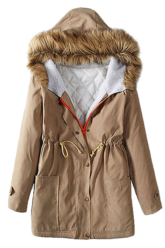 Iyasson Thicken Warm Winter Fleece Jacket