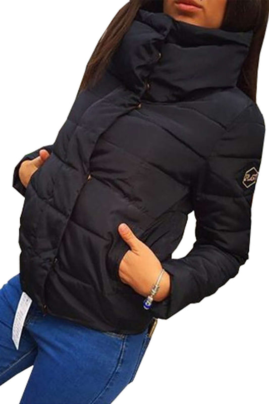 Iyasson Standing Collar Short Down Parka