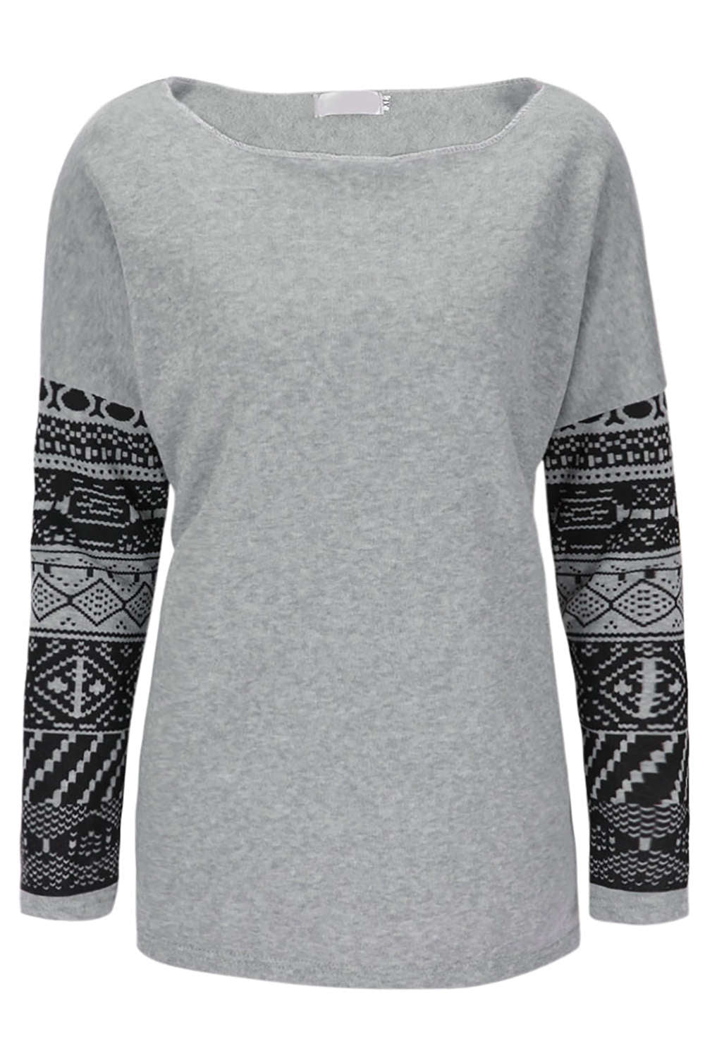 Iyasson Printed Long Sleeve Pullover