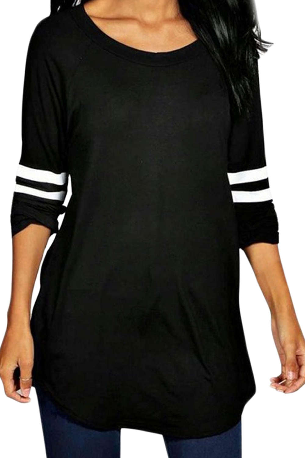 Iyasson Long Baseball Sleeve T-shirt