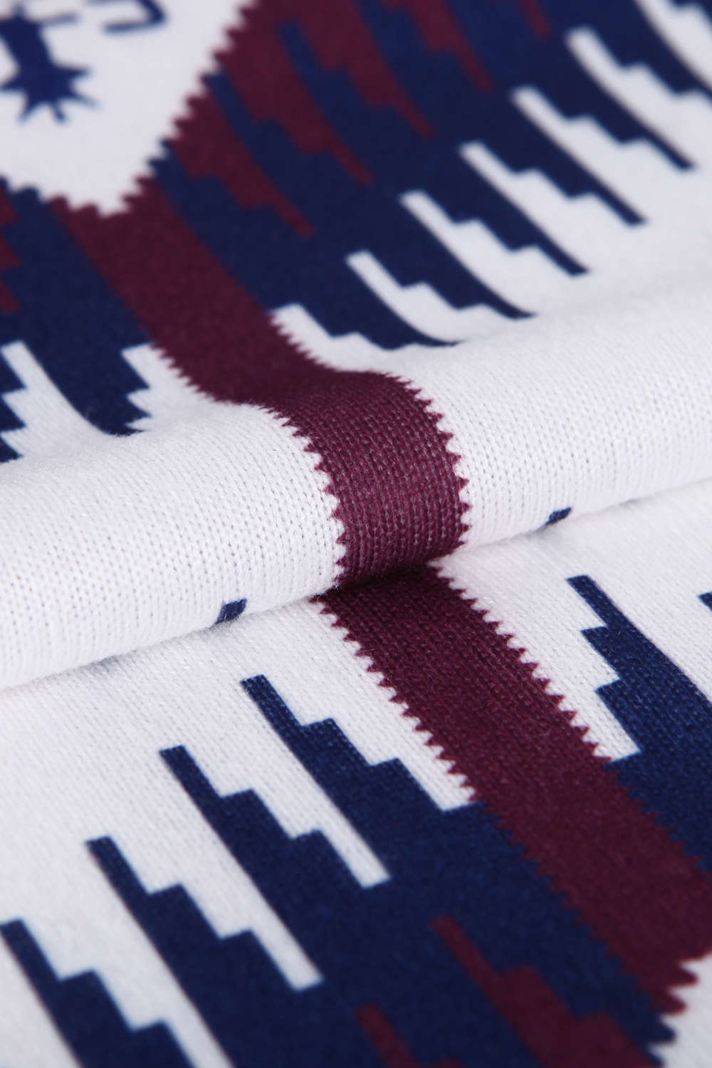 Iyasson Geometric Pattern Cardigan