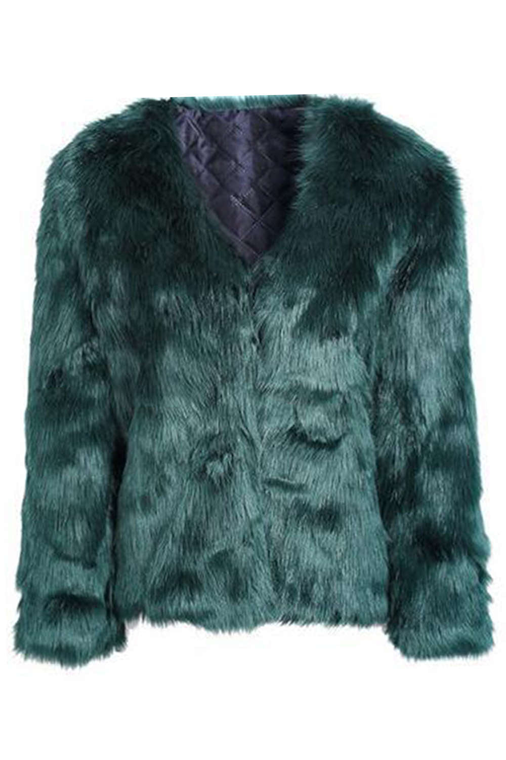 ﻿﻿Iyasson Women's Faux Fur Short Coat