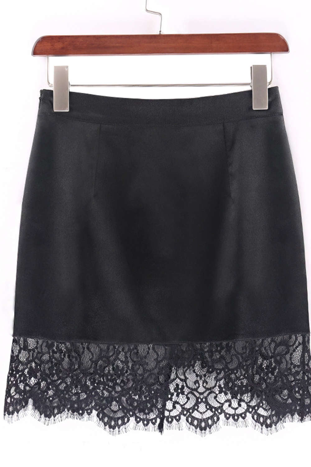 Iyasson Night Club Culotte Shorts With Lace Hem