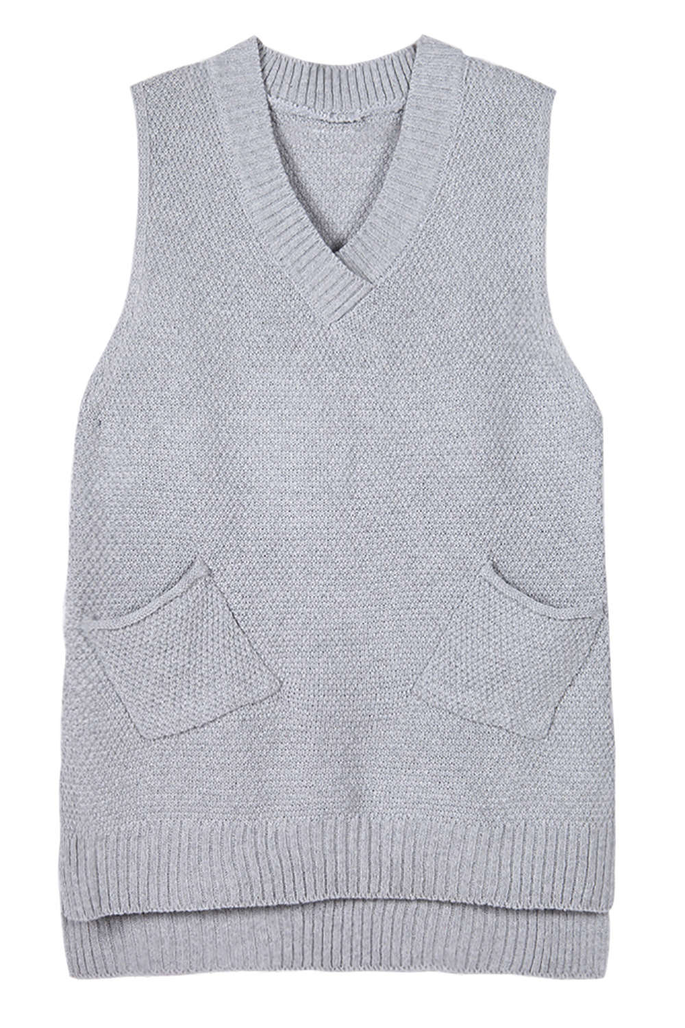 Iyasson Womens V-Neck Sleeveless Pullover Long Sweater Vest