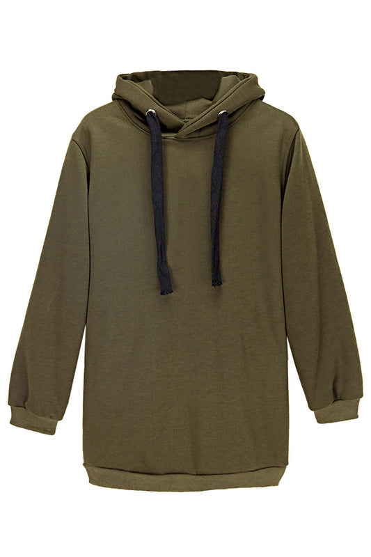 Iyasson Oversize Damen Hoodies Sweatjacke Pullover Jacke Mantel Hoody Sweater Coat