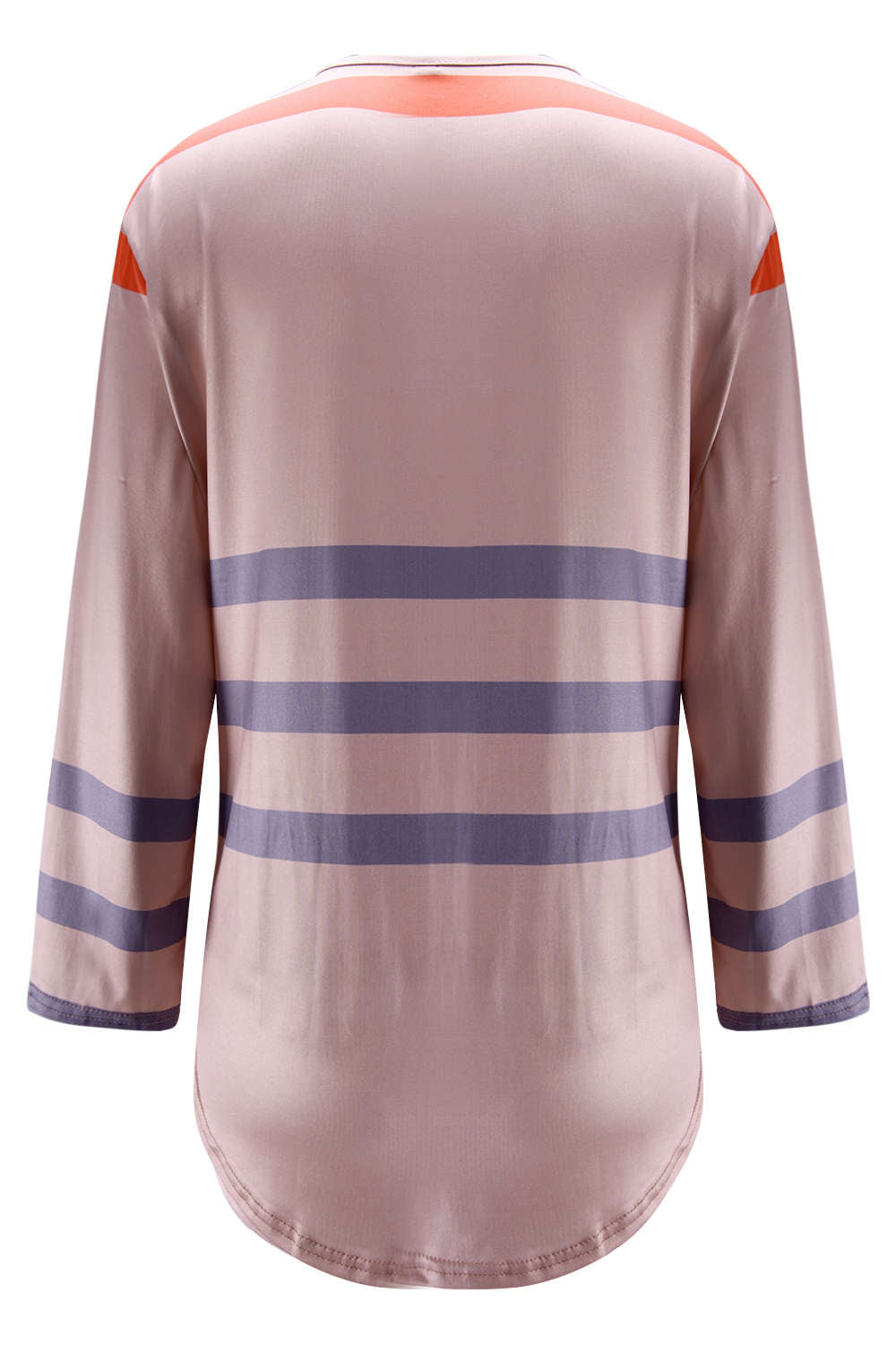 Iyasson Women's Plaid Print Hemden 3/4 Armel Bluse T-Shirt Oberteile Tops