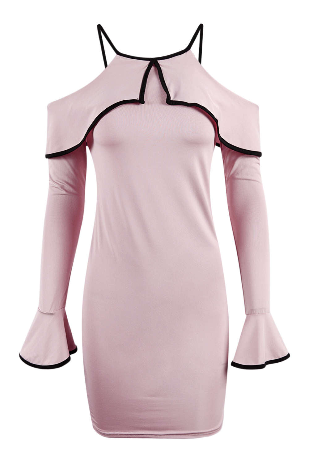 Iyasson Halter Sexy Slim Fit Bodycon Dress