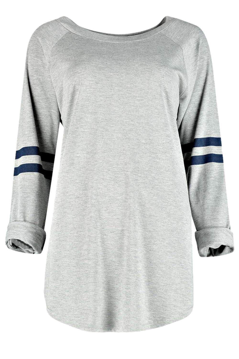 Iyasson Long Sleeve Pullover T-shirt