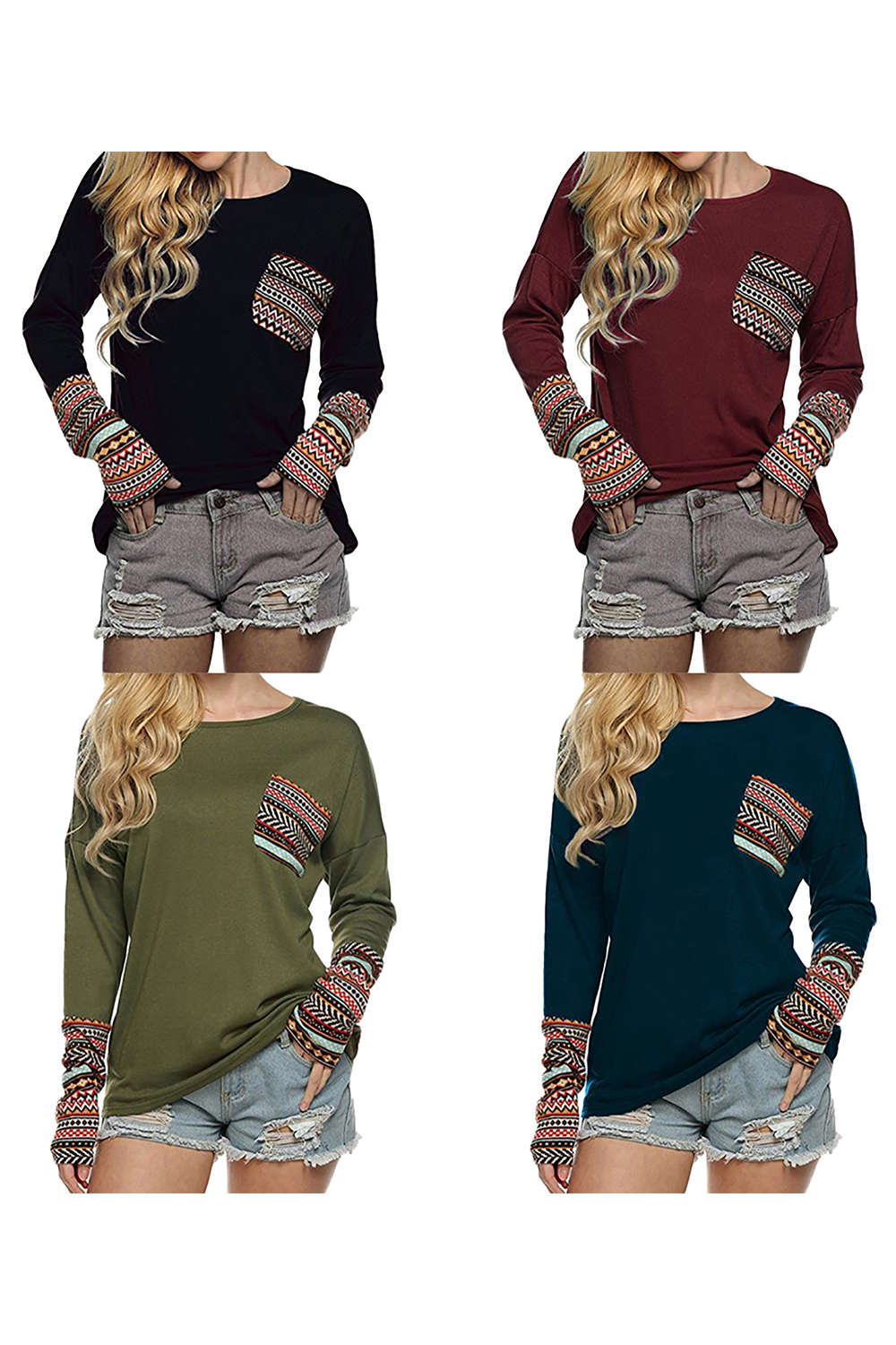 Iyasson Women's Long Sleeve T-shirt