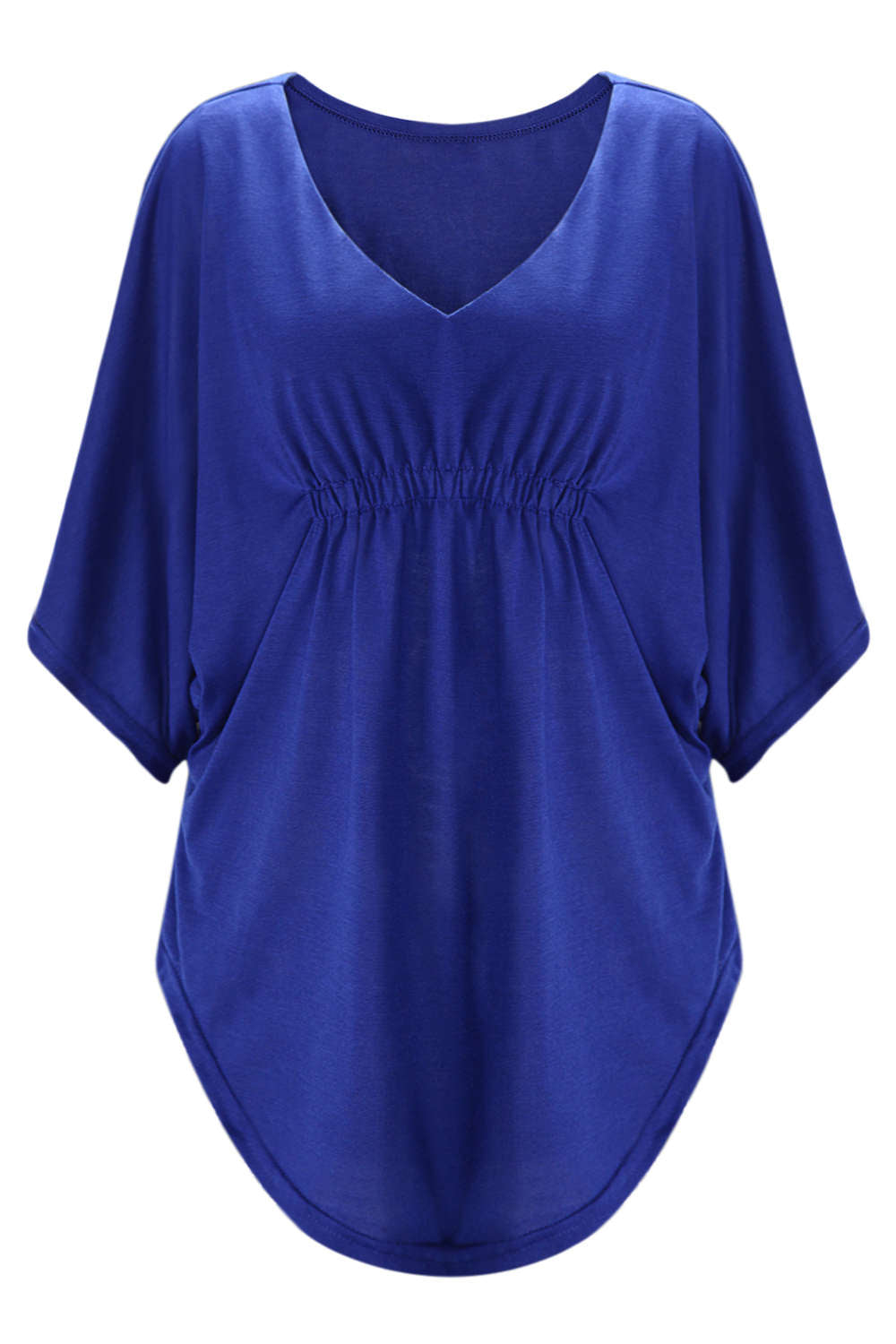 Iyasson Women's Plus Size Batwing Sleeve Tops