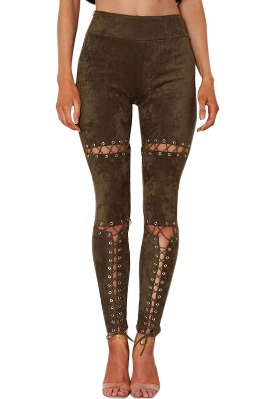 Iyasson Women's High Rise Skinny Pants