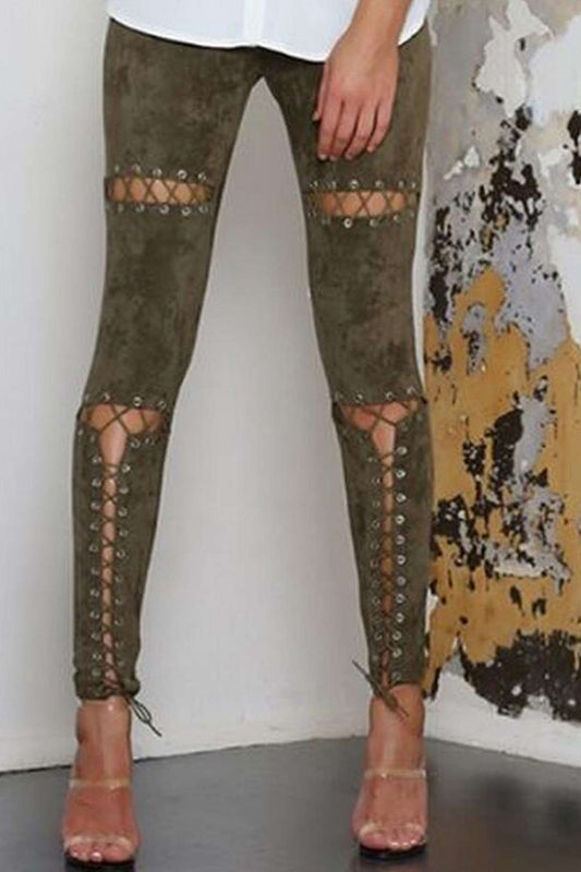 Iyasson Women's High Rise Skinny Pants