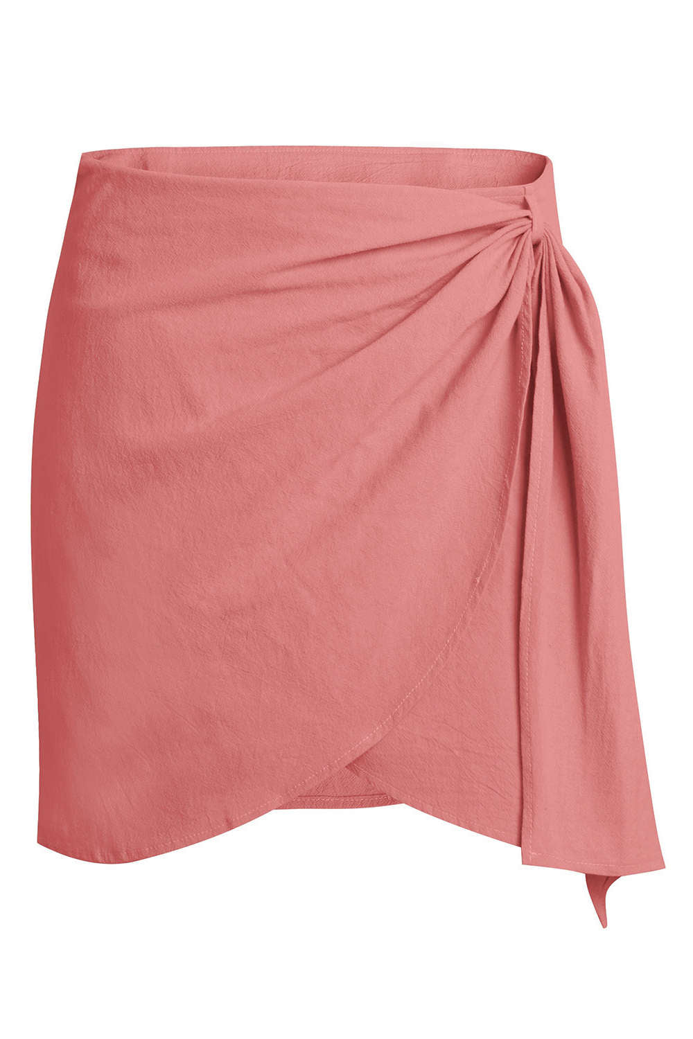 Iyasson Women's Mini Wrap Skirt