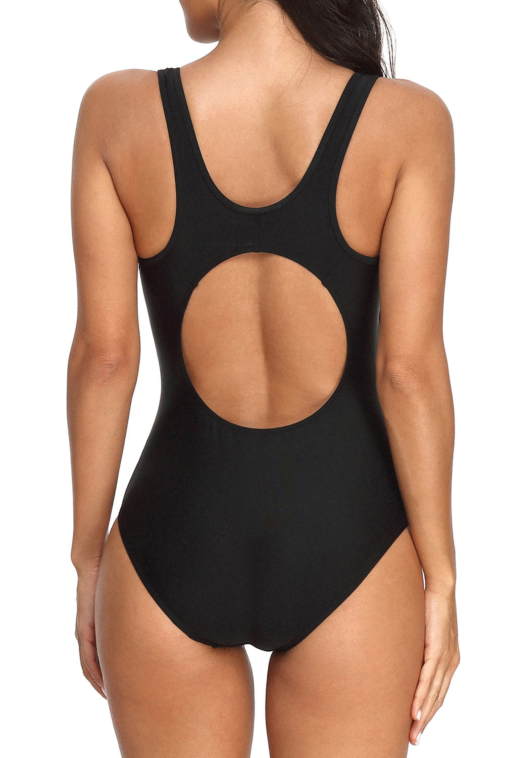 StarTreene Women Athletic One Piece Swimsuits Racerback Swimwear Bathing Suit