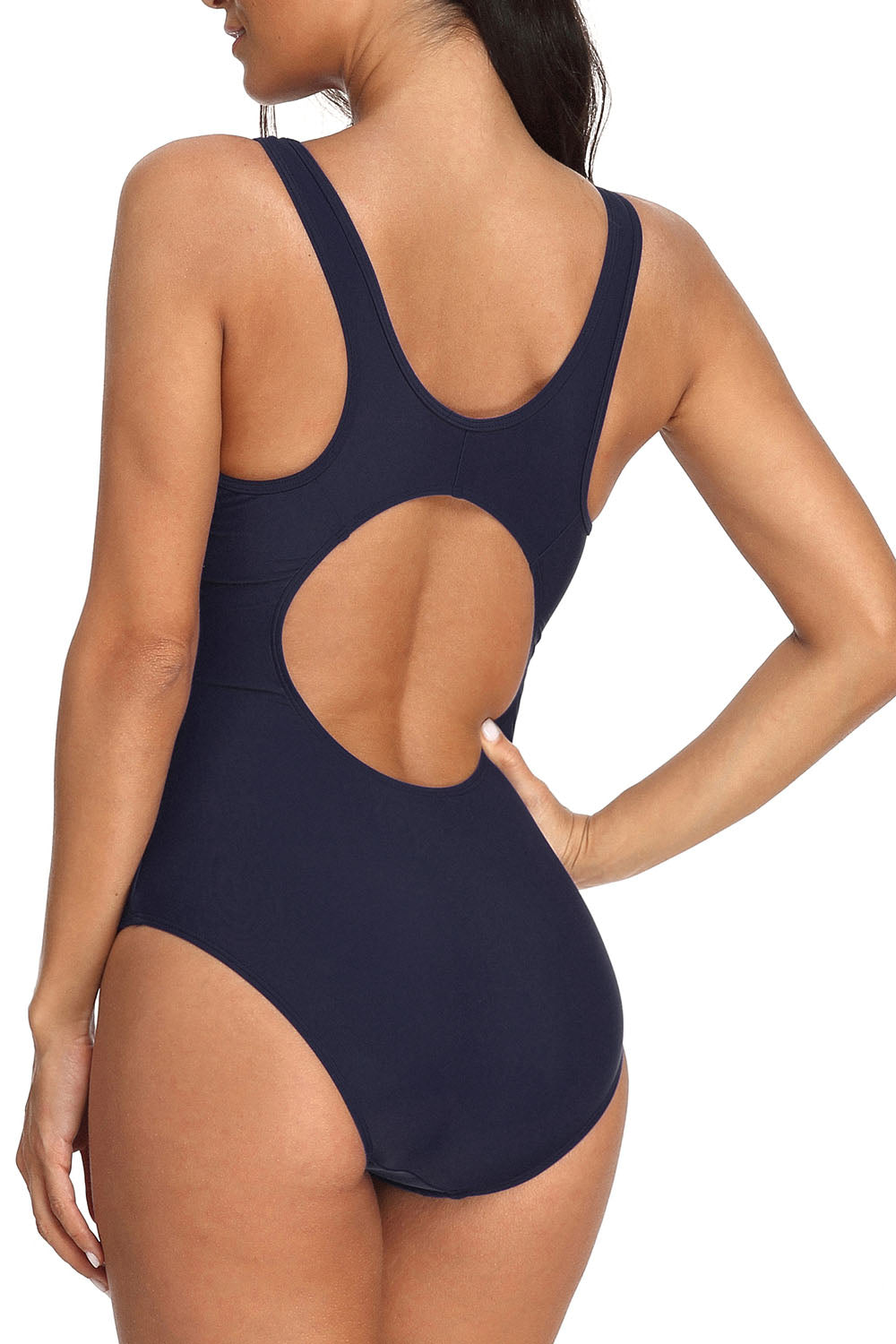 StarTreene Women Athletic One Piece Swimsuits Racerback Swimwear Bathing Suit