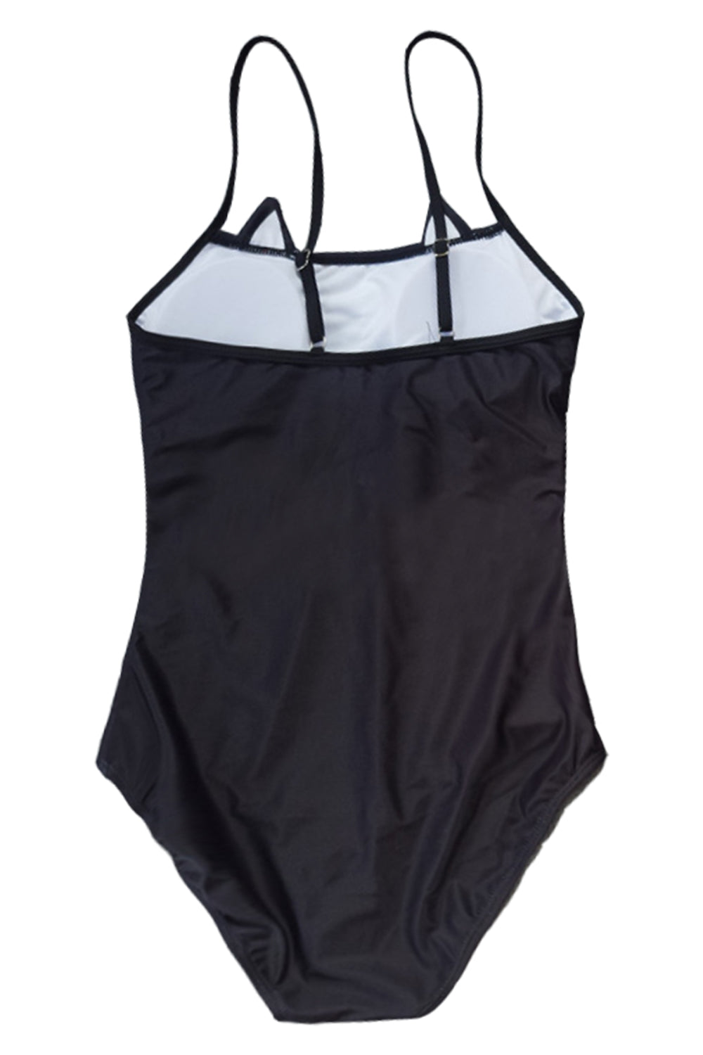 Iyasson Black Cute Cat Pattern Mom & daughter Swimsuit