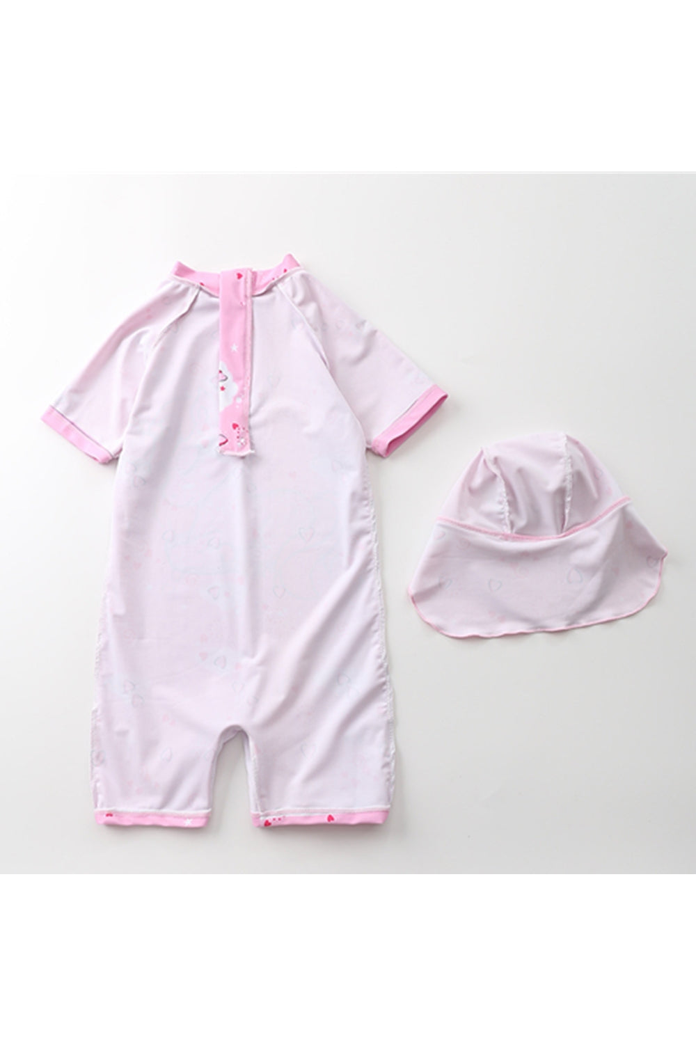 Cute Girl One Piece Pink Unicorn Baby Swimsuit
