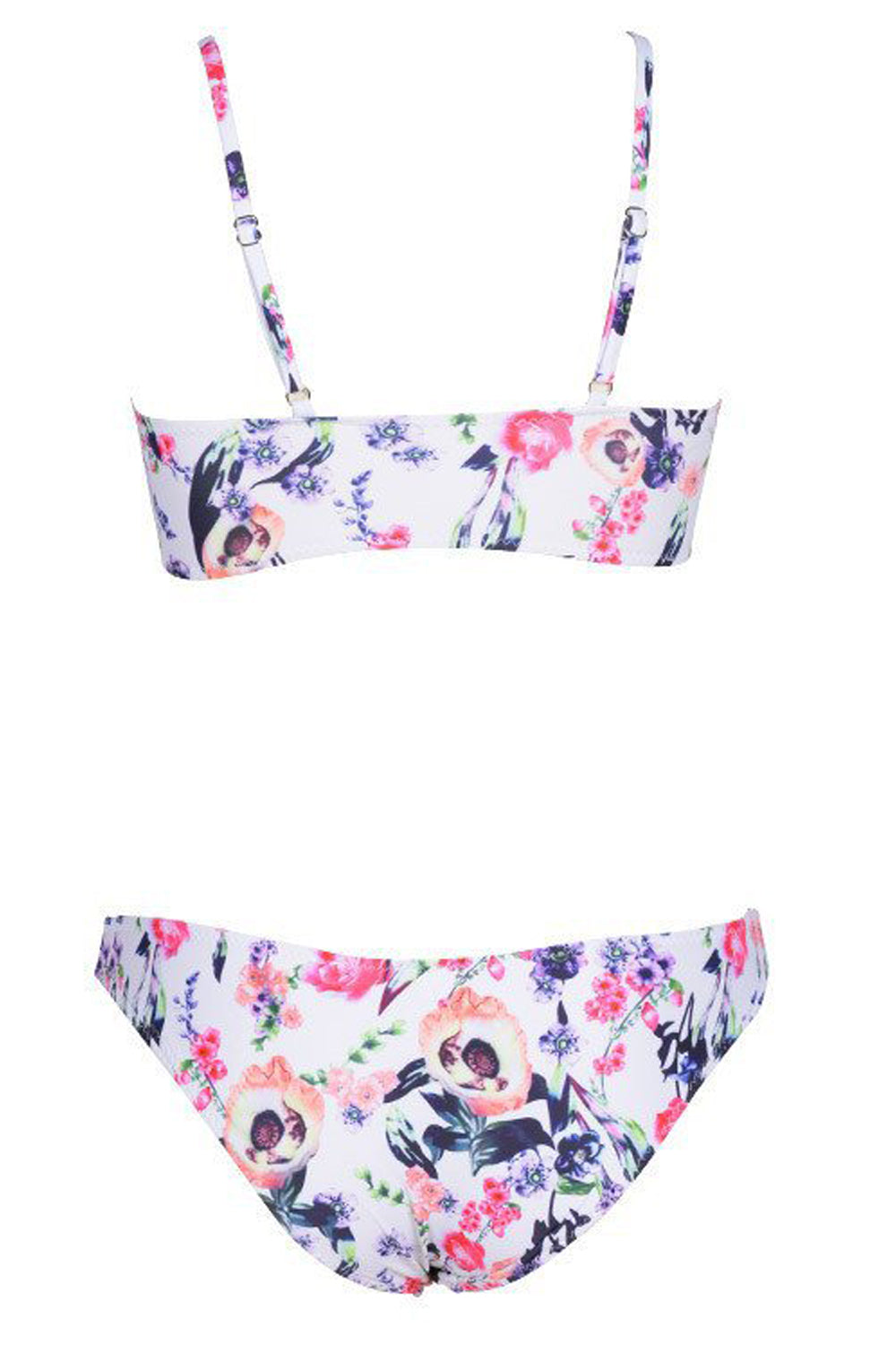 Iyasson Floral Print Tank Top Bikini Sets