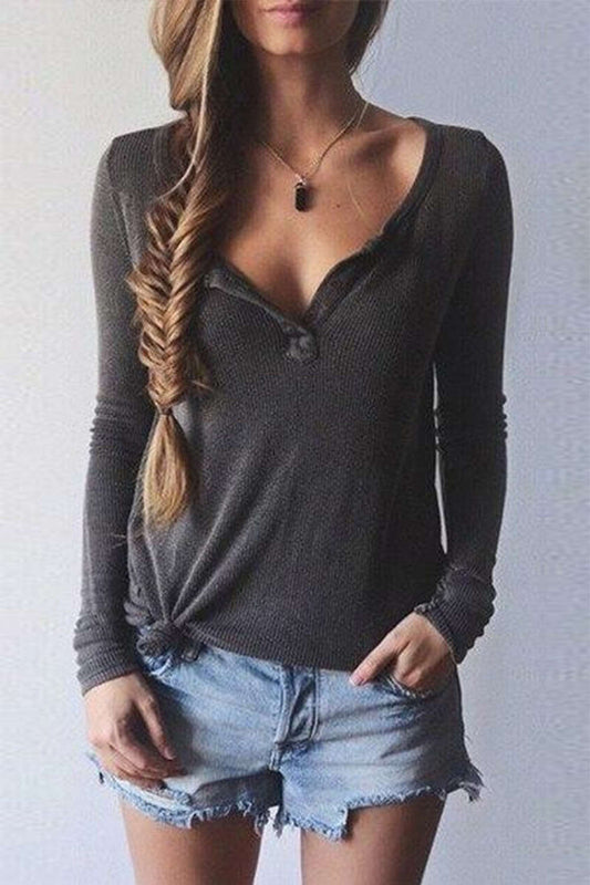 Iyasson Long Sleece Pullover T-shirt