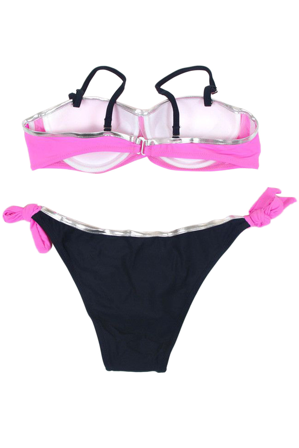 Iyasson Womens Low Rise Two Pieces Padded Bikini Set