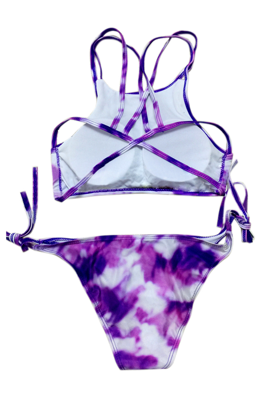 Iyasson Colorful Halter Bikini Set