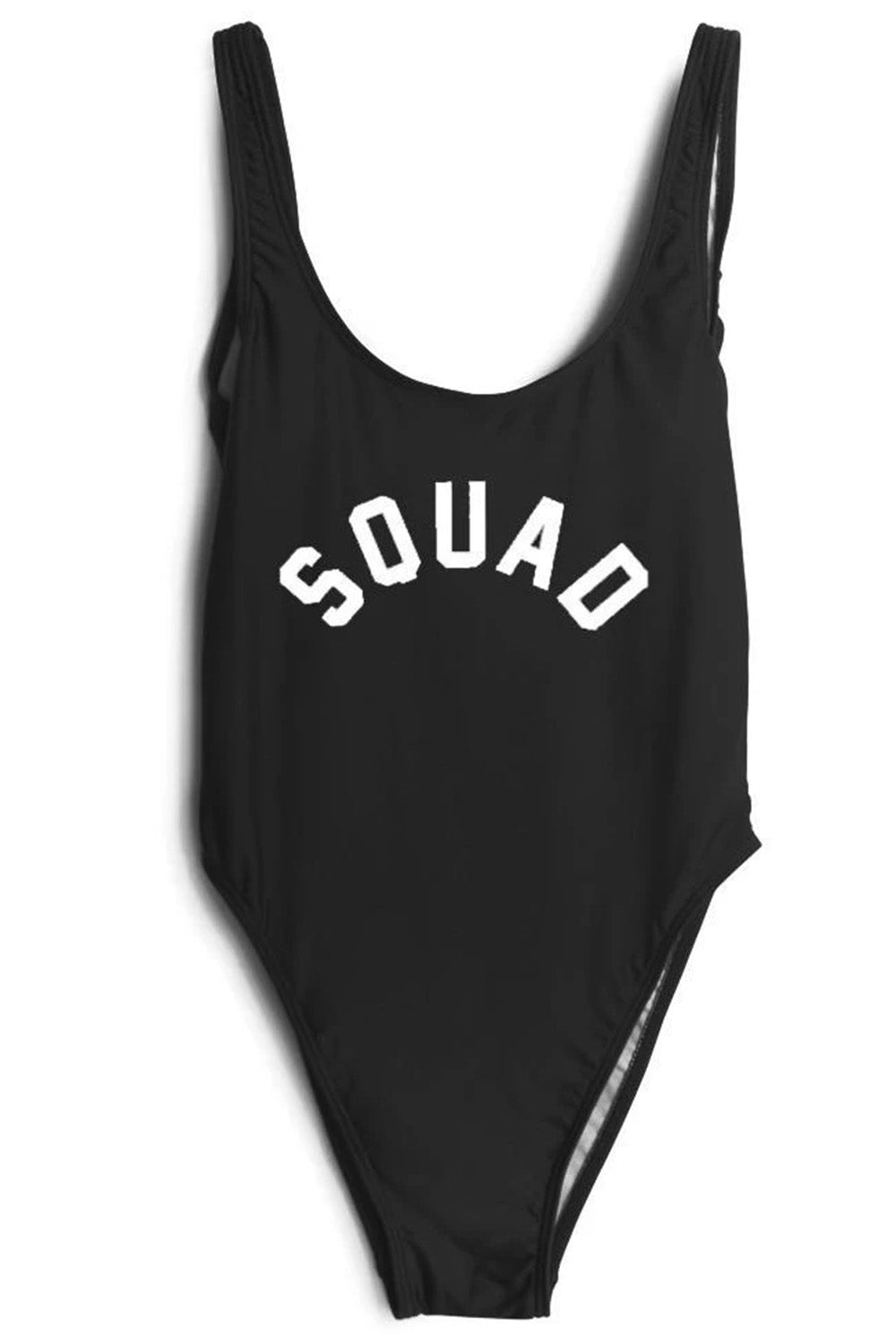 SQUAD - SLOGAN ONE PIECE SWIMSUIT