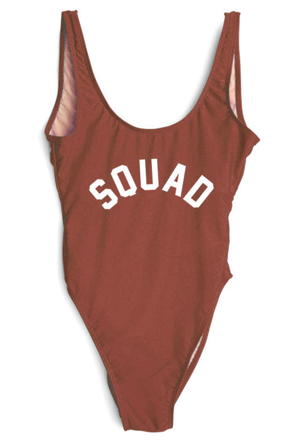 SQUAD - SLOGAN ONE PIECE SWIMSUIT