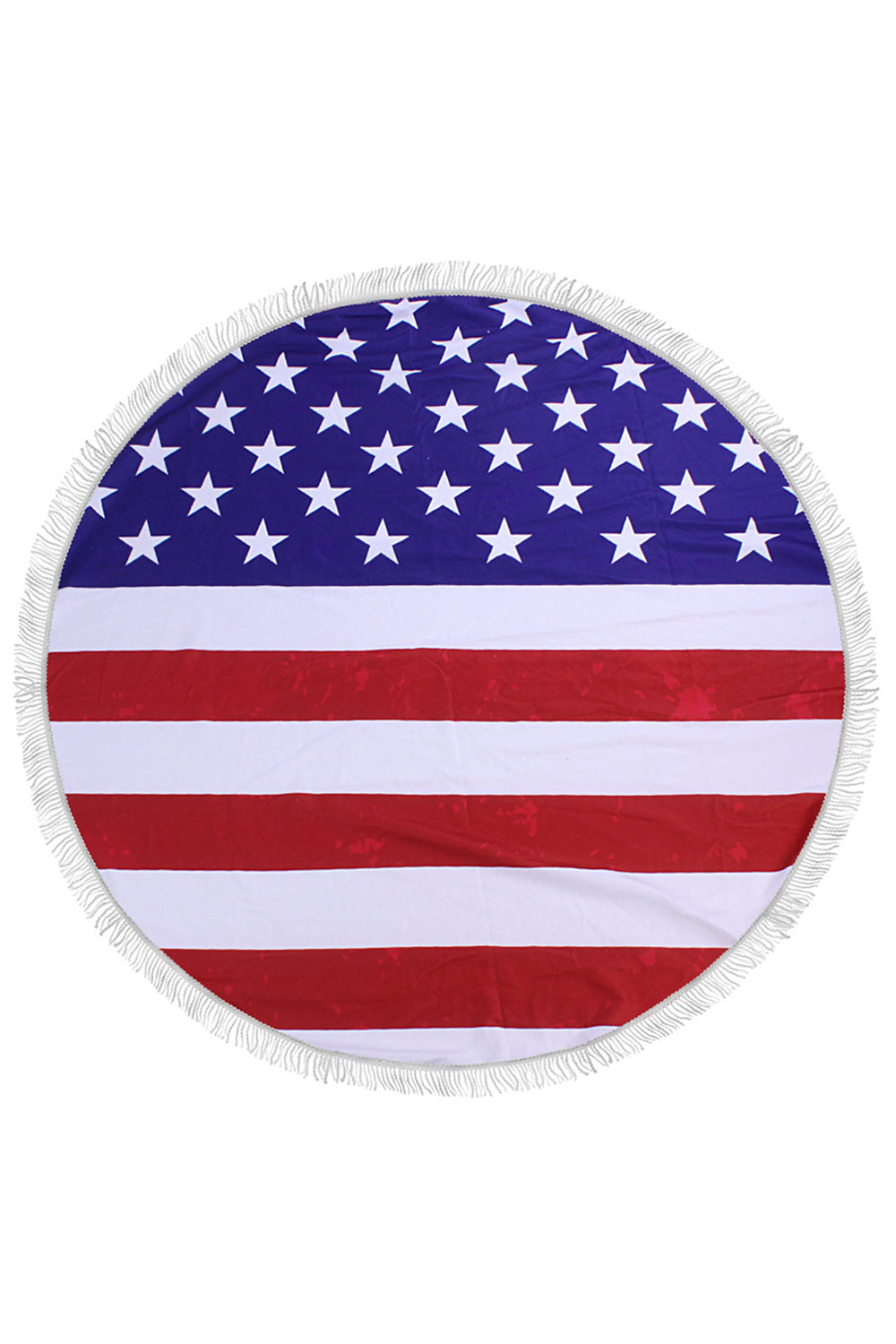Tassel Giant Beach Blanket Picnic Camping Mat Round Sandbeach Towel Printed Cloth Pad Shawl Mattress