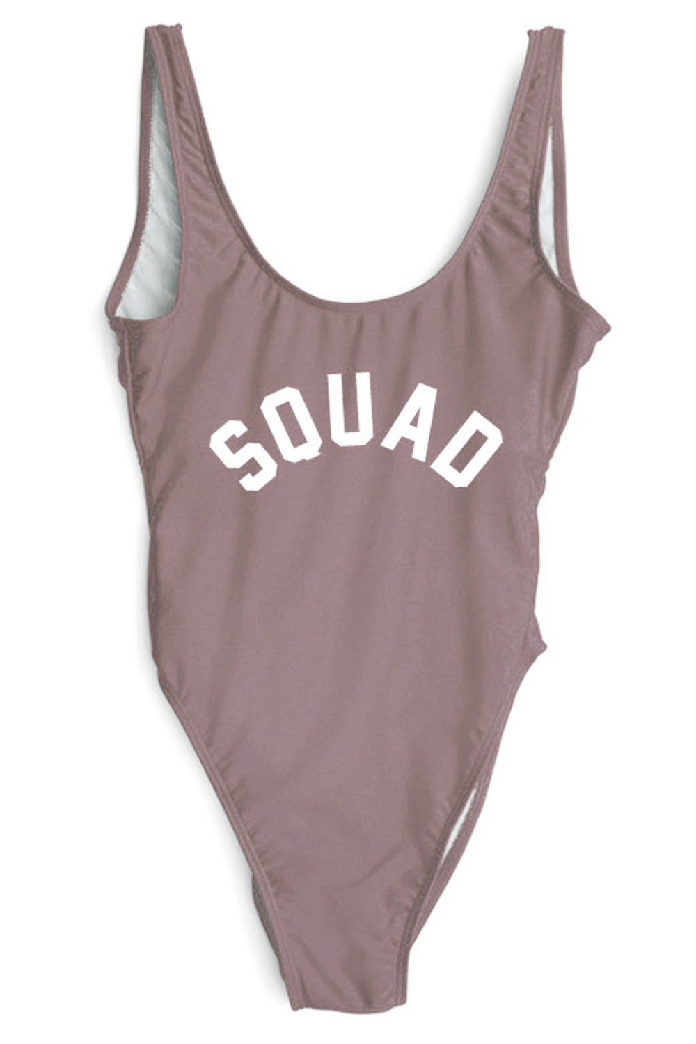 SQUAD - SLOGAN ONE PIECE SWIMSUIT