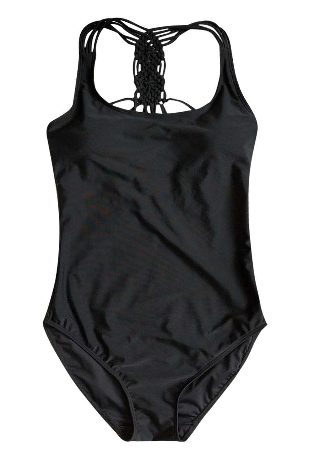 Iyasson Womens 3D Tiger Pattern Print Black One-piece Swimsuit