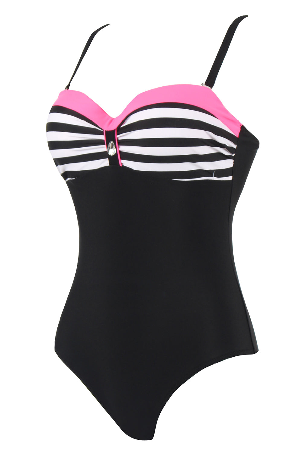 Iyasson Women's Sexy Spaghetti Strap One-piece Swimsuit