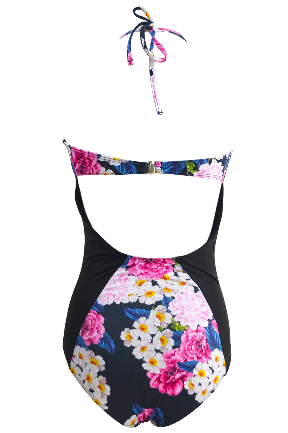 Iyasson Floral Print One-piece Swimsuit