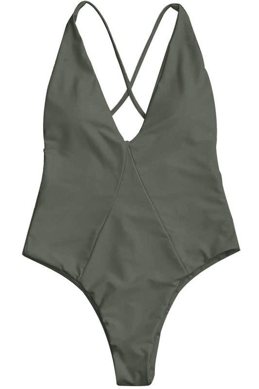 Iyasson Fashion Girl Halter Bathing Suit