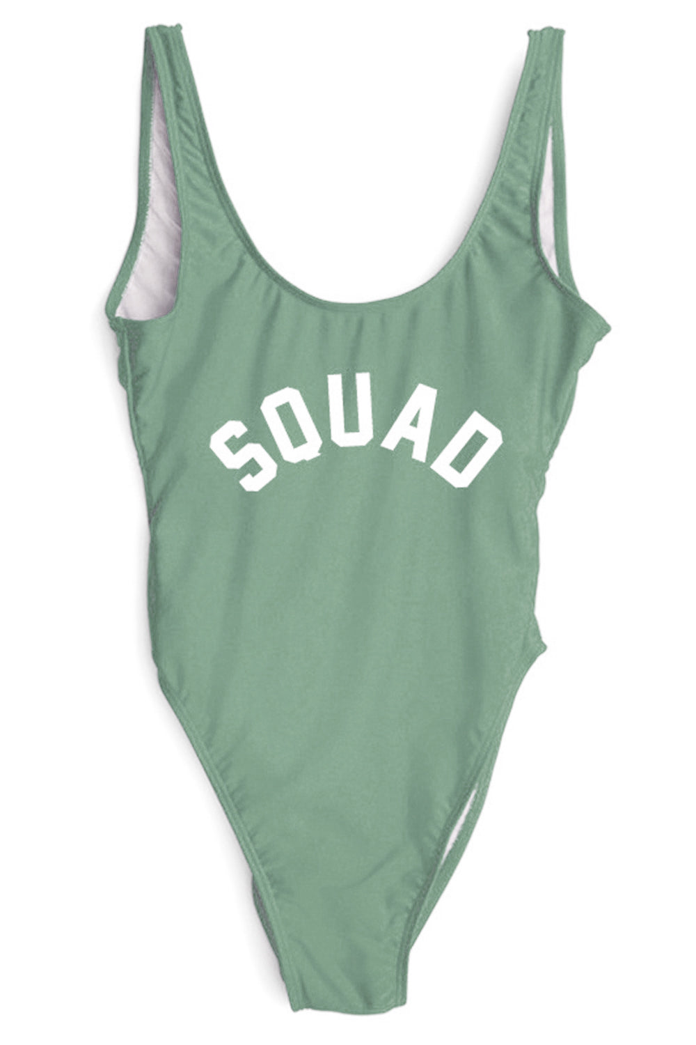 SQUAD - SLOGAN ONE PIECE SWIMSUIT