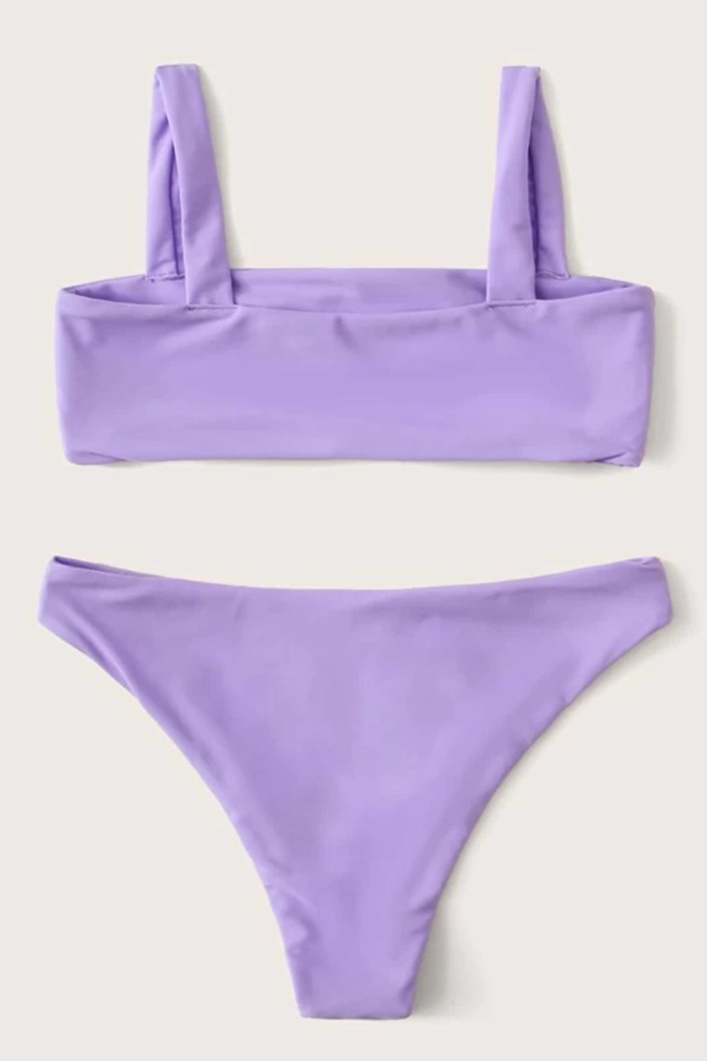 Girls Seam Detail Bikini Set