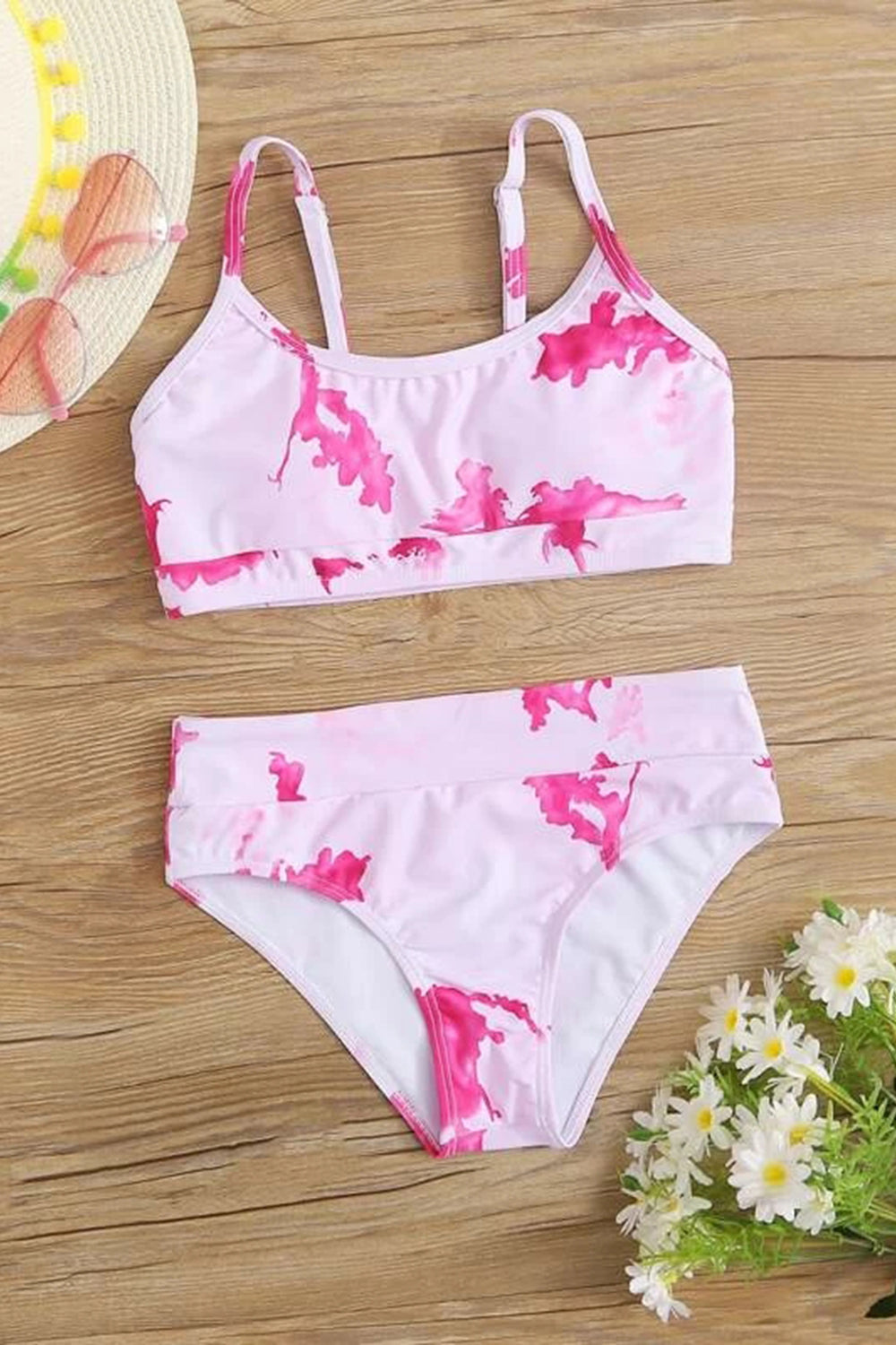 Girls Tie Dye Bikini Swimsuit