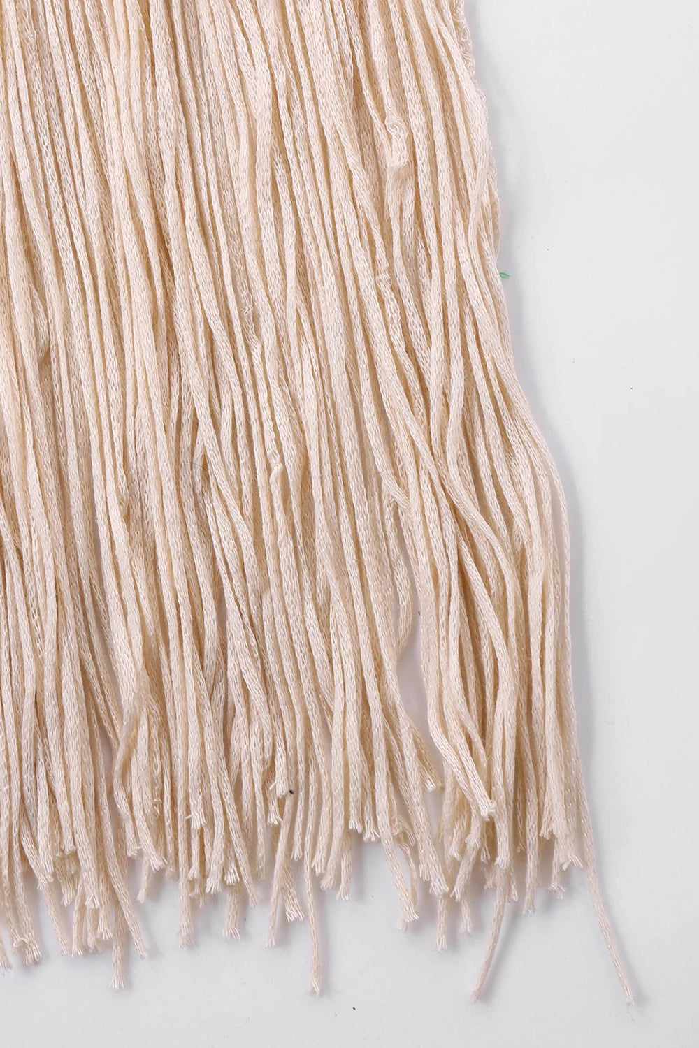 Knit Fringe Cover Up Top