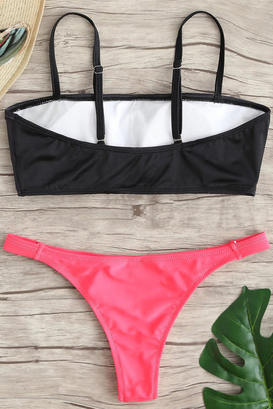 Unicorn Cheeky Tube Bikini Set